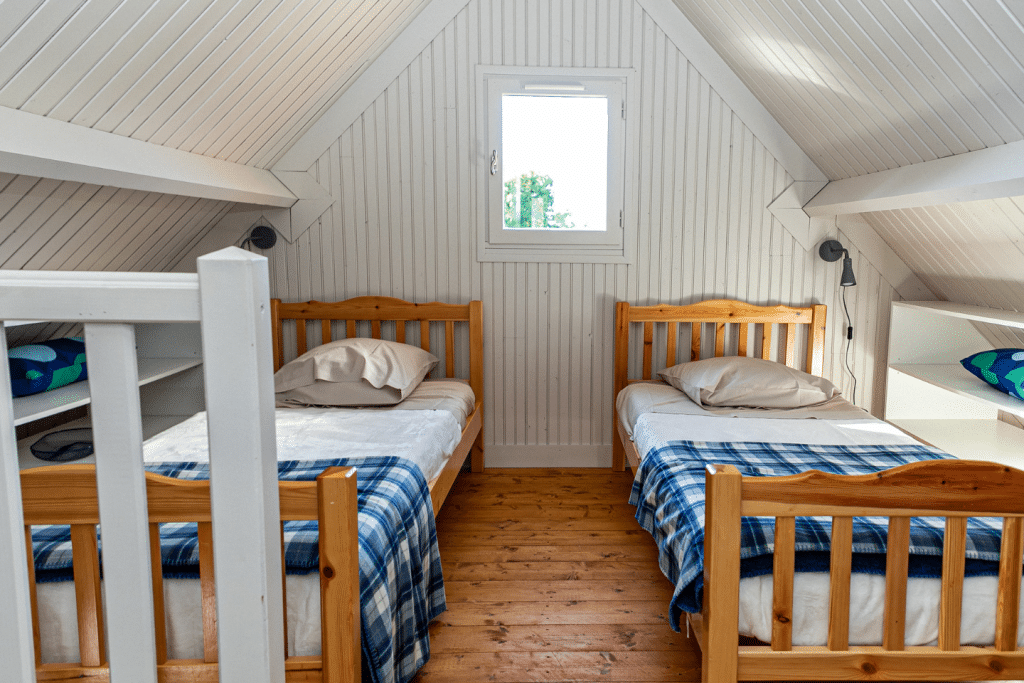 Chambre chalets 6 personnes Luxury